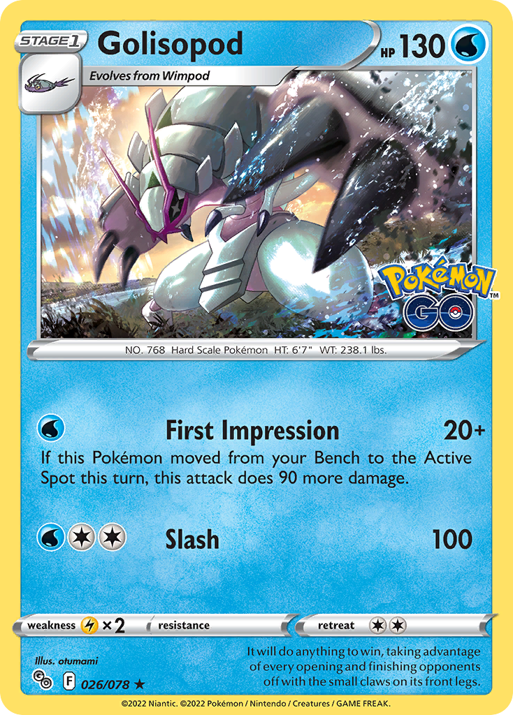Golisopod (English)