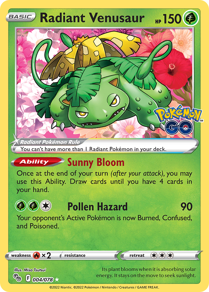 Radiant Venusaur (English)