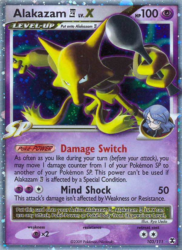 Alakazam E4 LV.X (English)