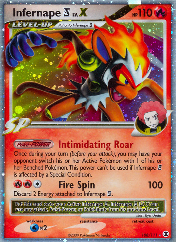 Infernape E4 LV.X (English)