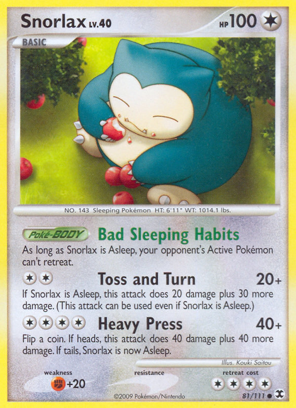 Snorlax (English)