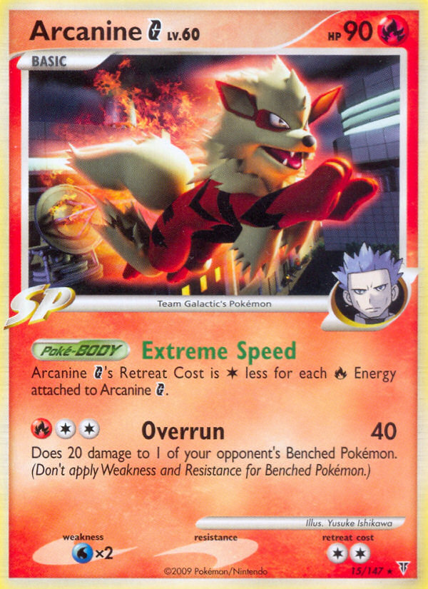 Arcanine G (English)