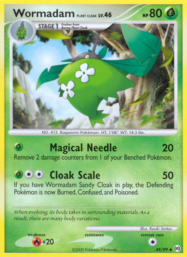 Wormadam Plant Cloak (English)