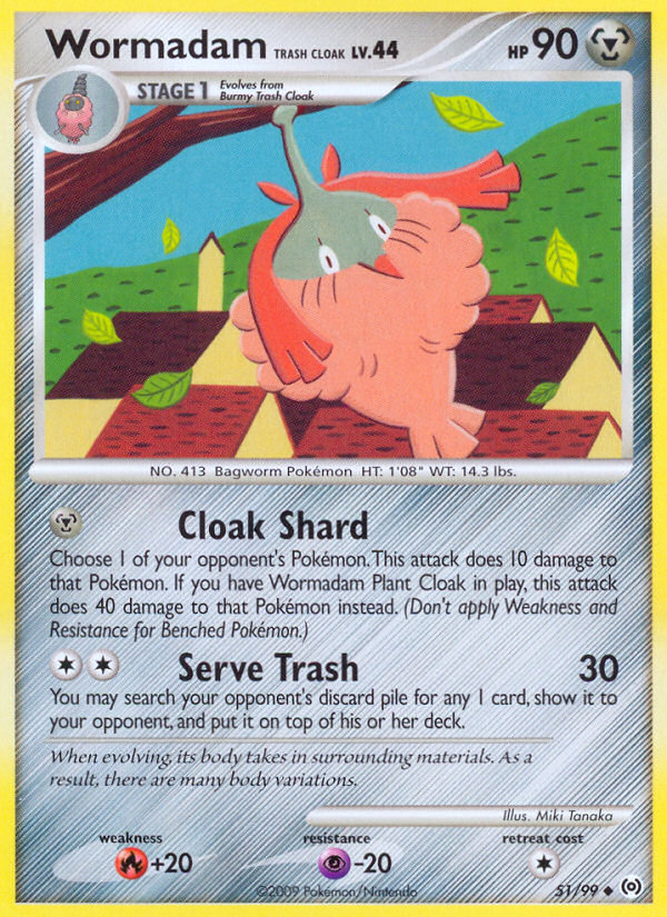 Wormadam Trash Cloak (English)