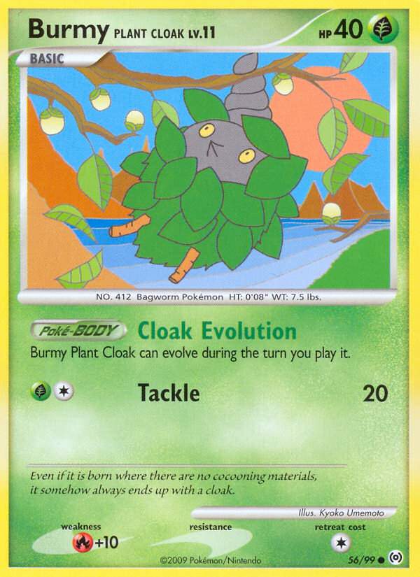 Burmy Plant Cloak (English)