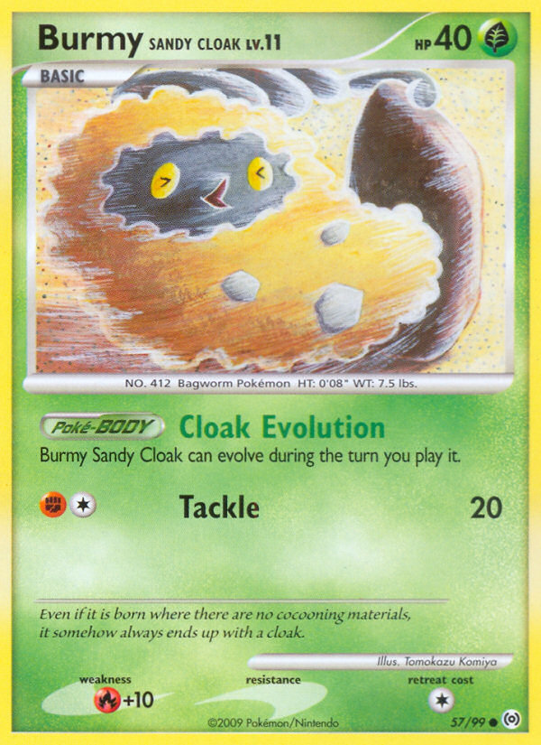 Burmy Sandy Cloak (English)