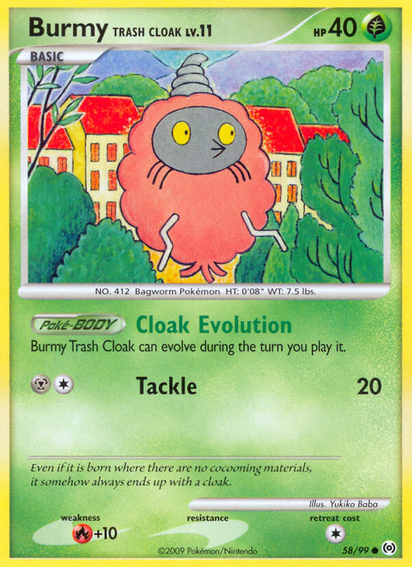 Burmy Trash Cloak (English)