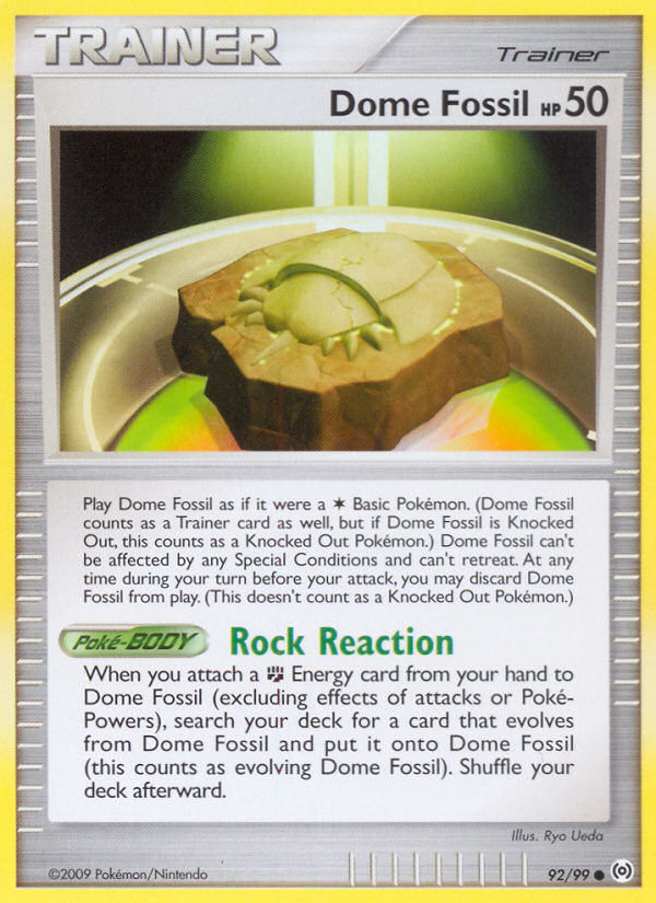 Dome Fossil (English)