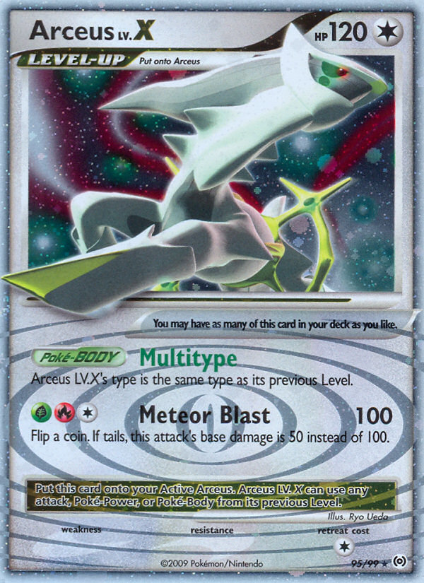 Arceus LV.X (English)