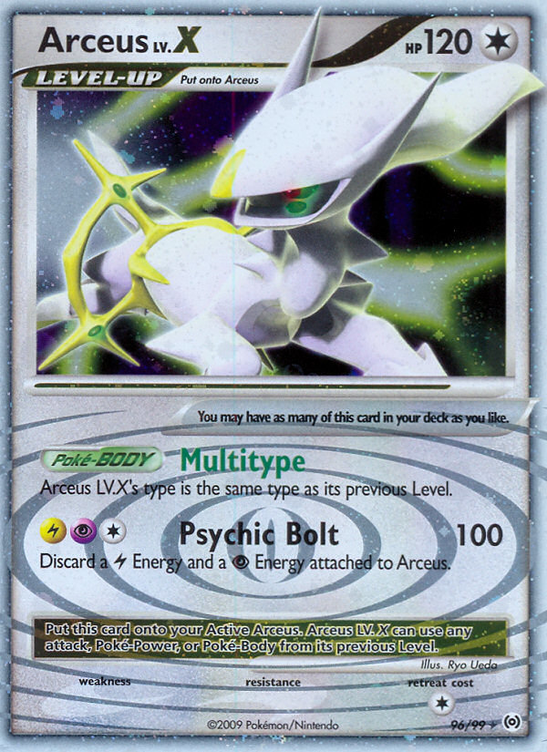 Arceus LV.X (English)