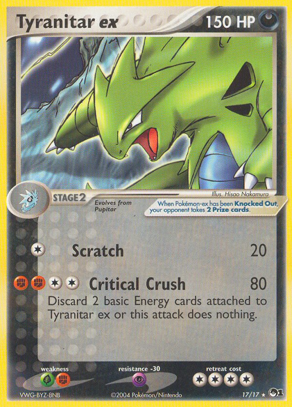 Tyranitar ex (English)