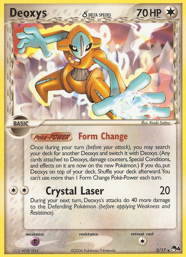 Deoxys δ (English)