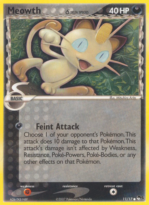 Meowth δ (English)