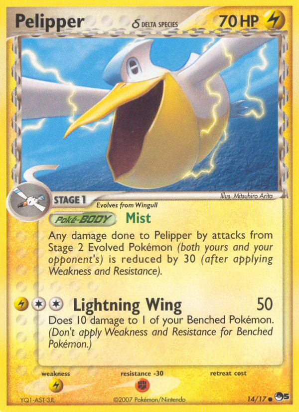 Pelipper δ (English)