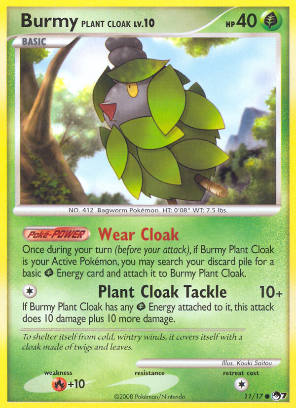 Burmy Plant Cloak (English)