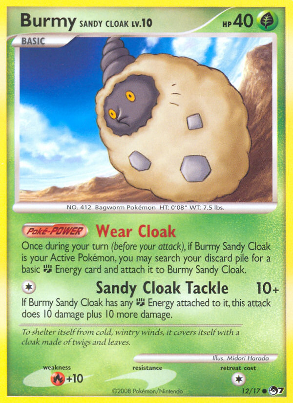 Burmy Sandy Cloak (English)