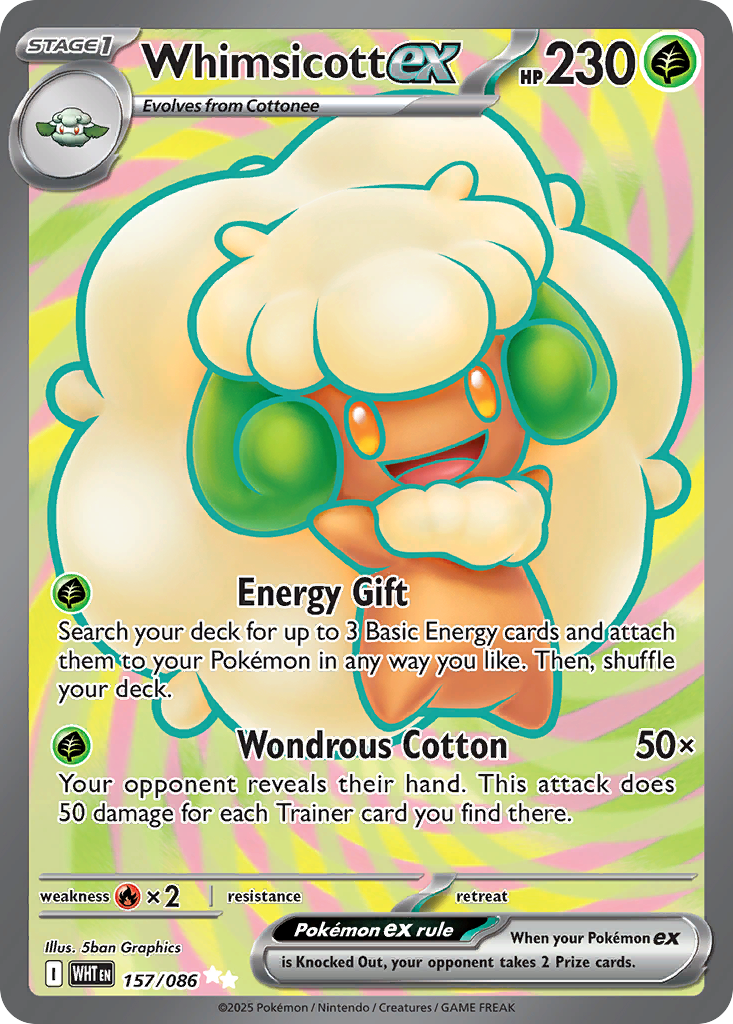 Whimsicott ex (UR) (English)