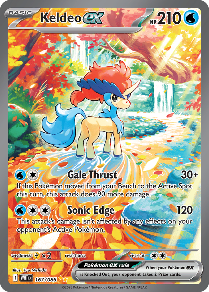 Keldeo ex (SAR) (English)