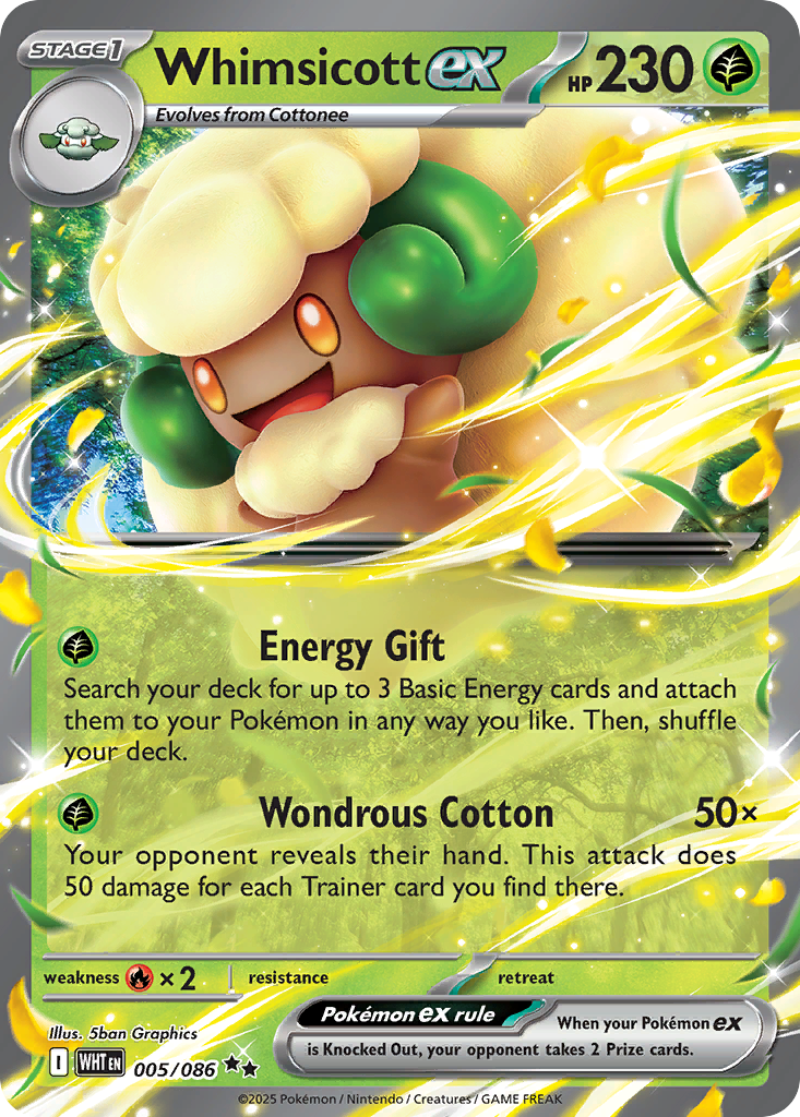 Whimsicott ex (English)