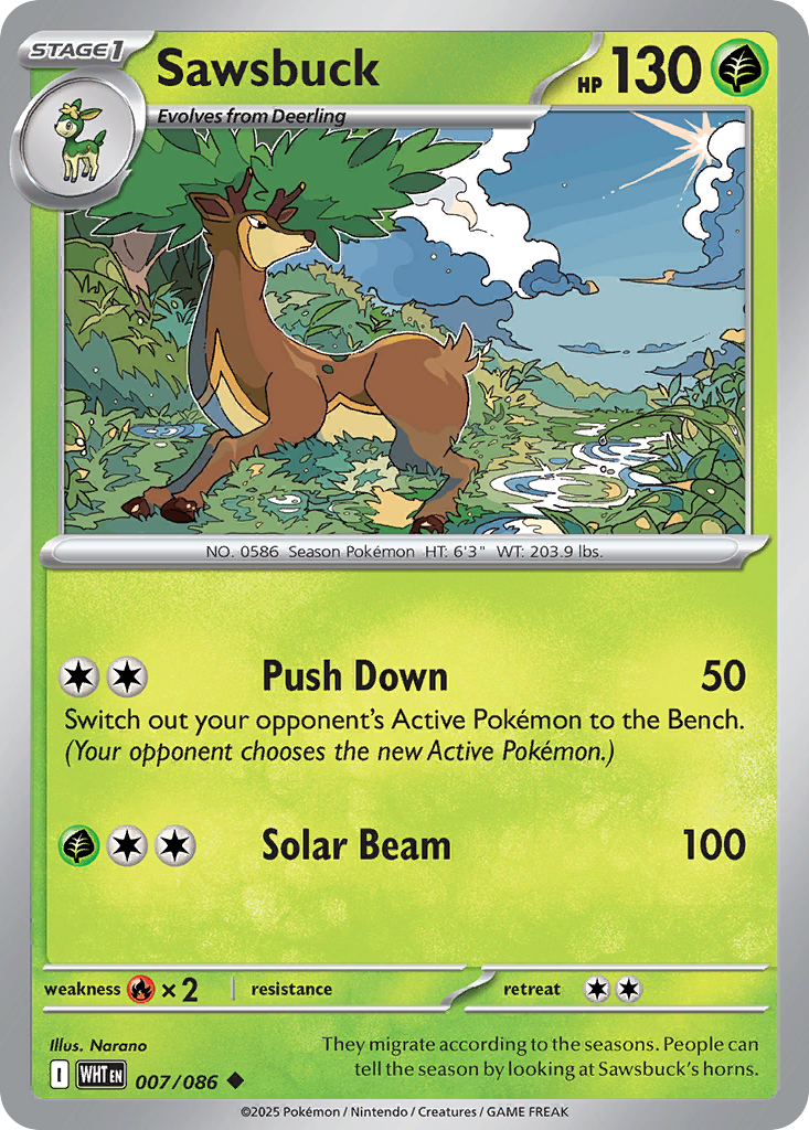 Sawsbuck (English)