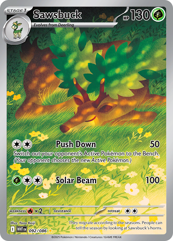 Sawsbuck (IR) (English)