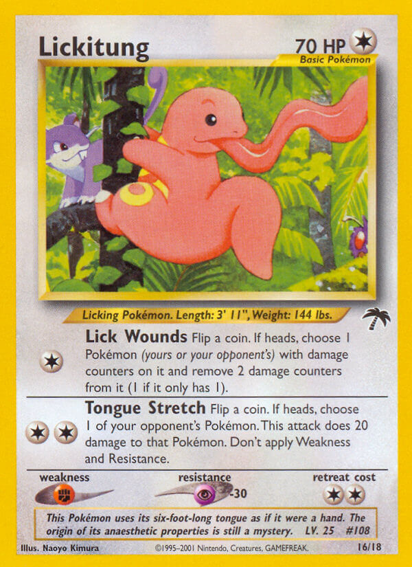 Lickitung (English)