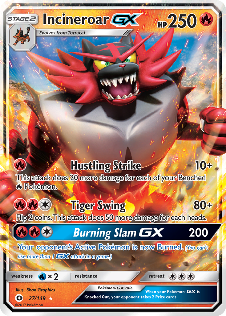 Incineroar-GX (English)