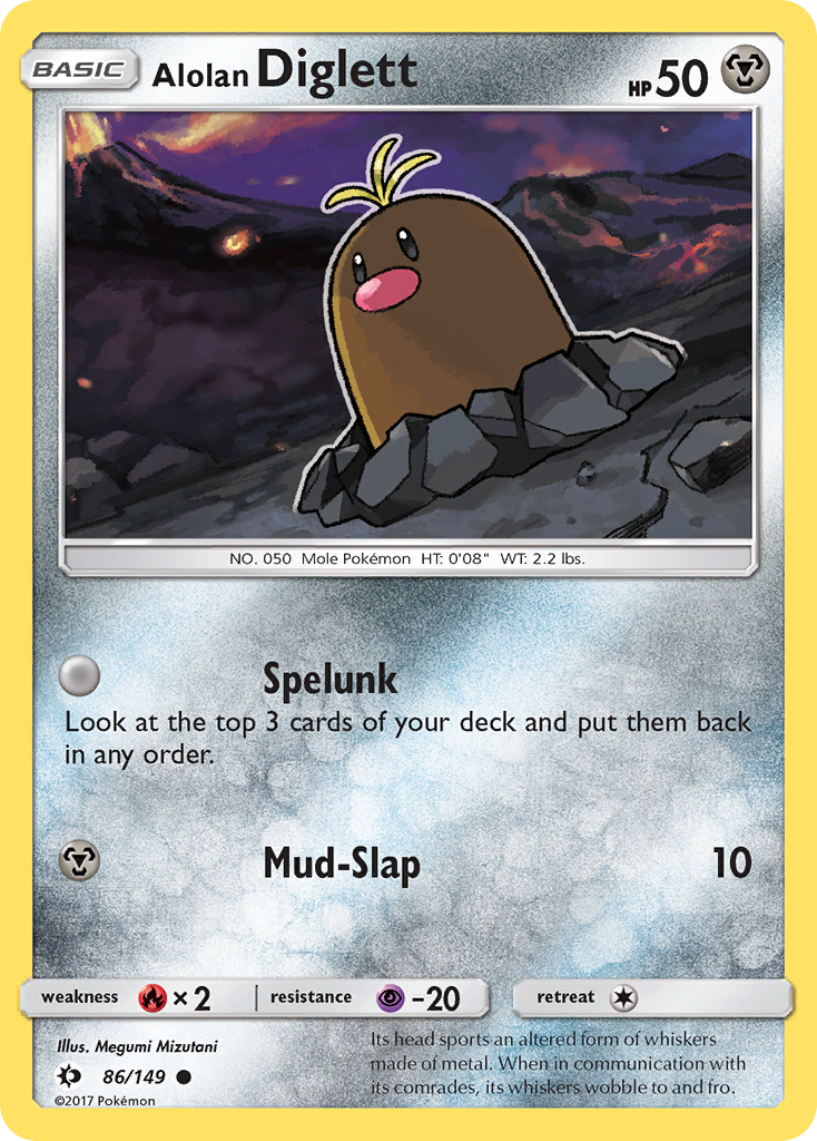 Alolan Diglett (English)