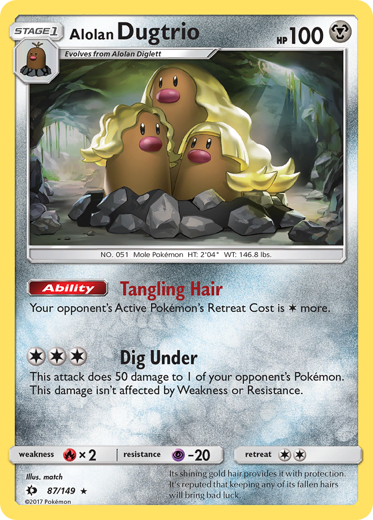 Alolan Dugtrio (English)