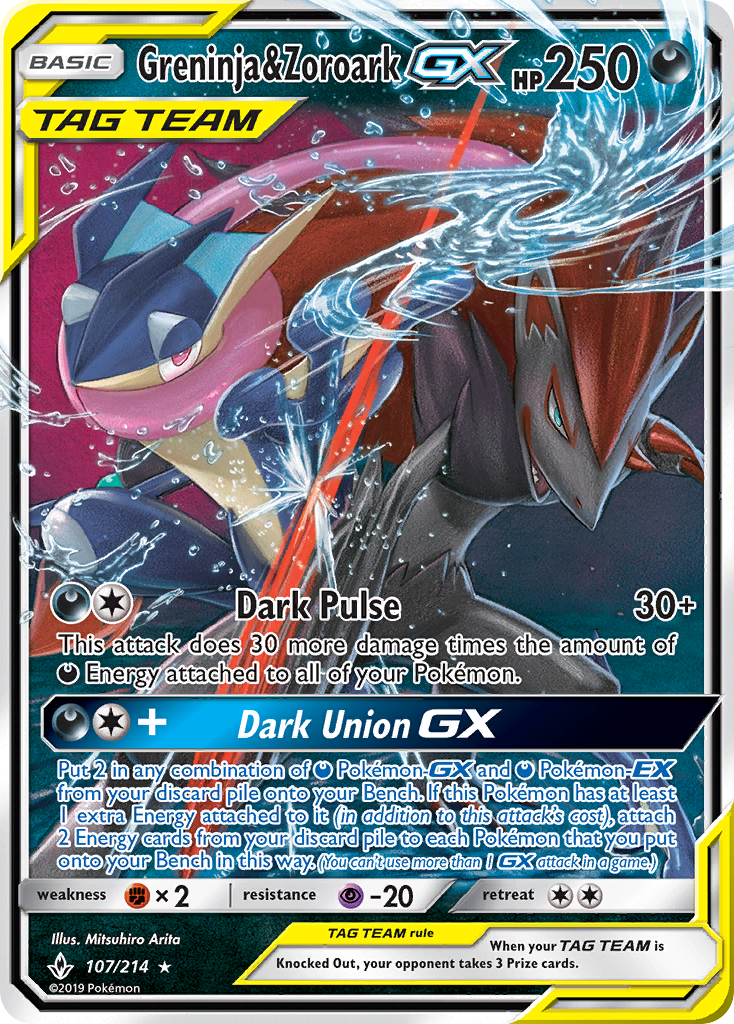 Greninja & Zoroark-GX (English)