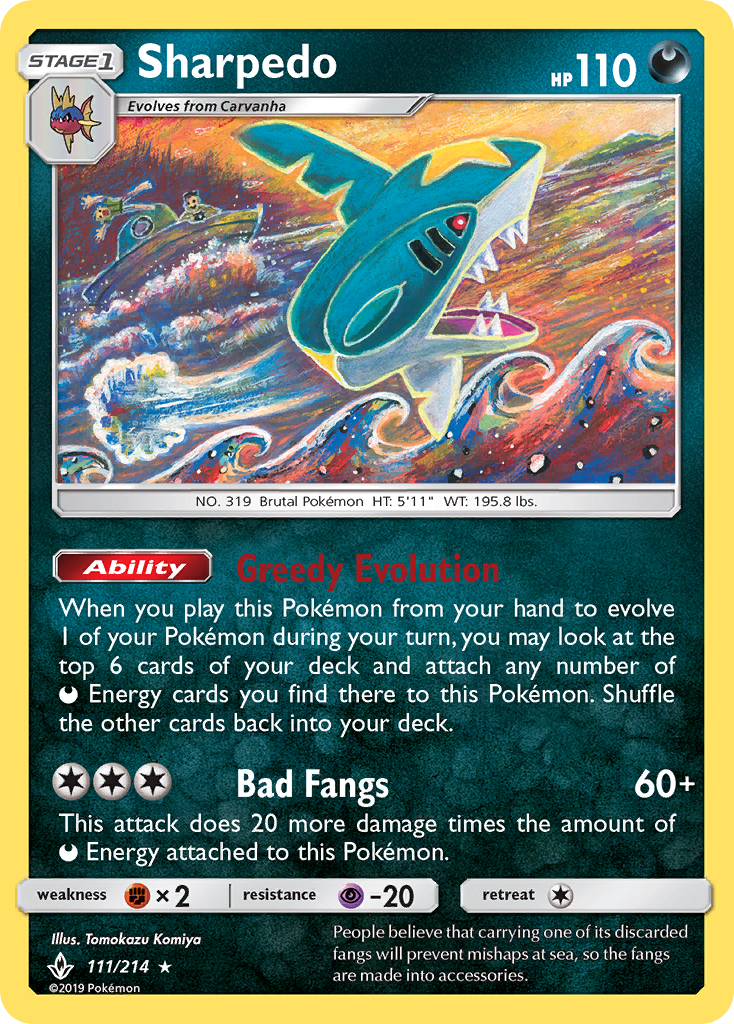 Sharpedo (English)
