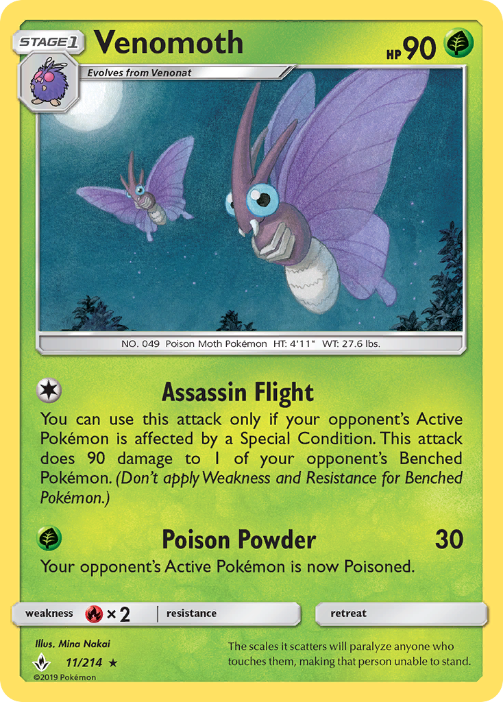 Venomoth (English)