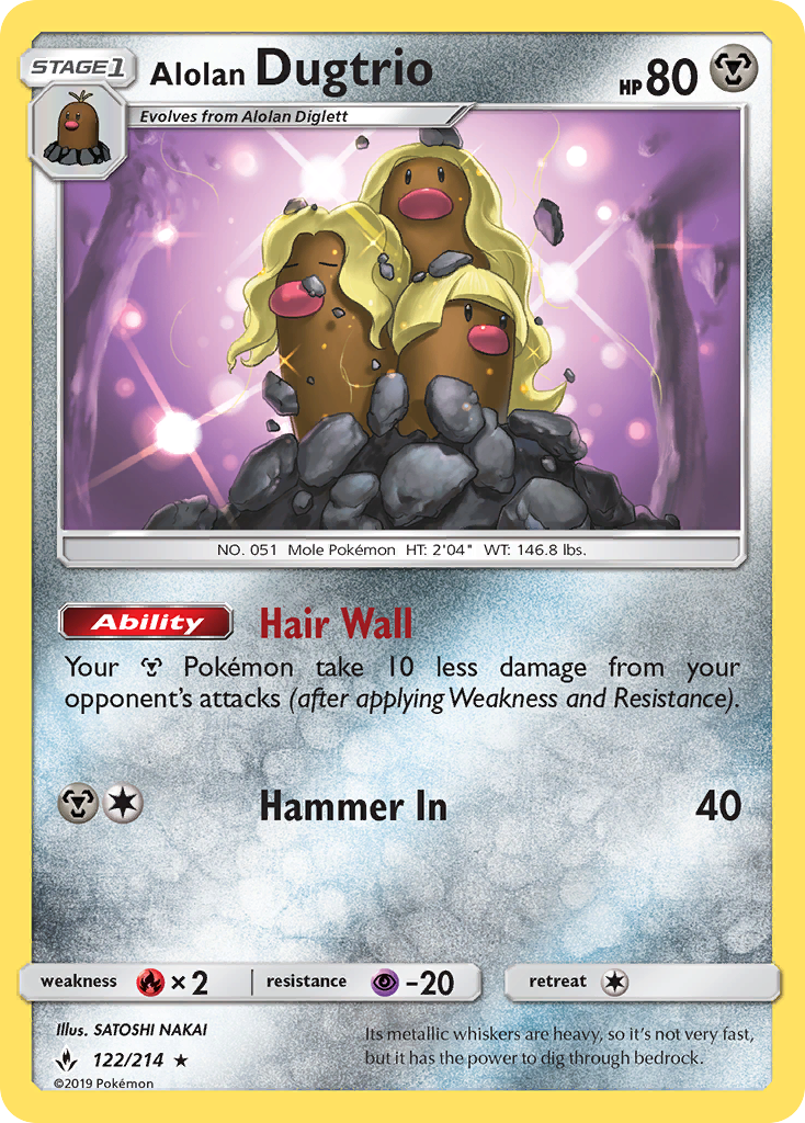 Alolan Dugtrio (English)