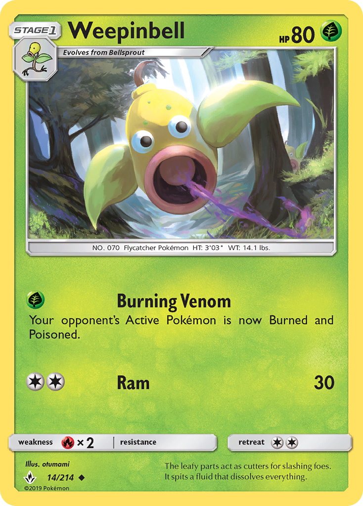 Weepinbell (English)