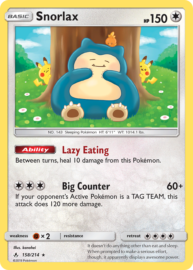 Snorlax (English)