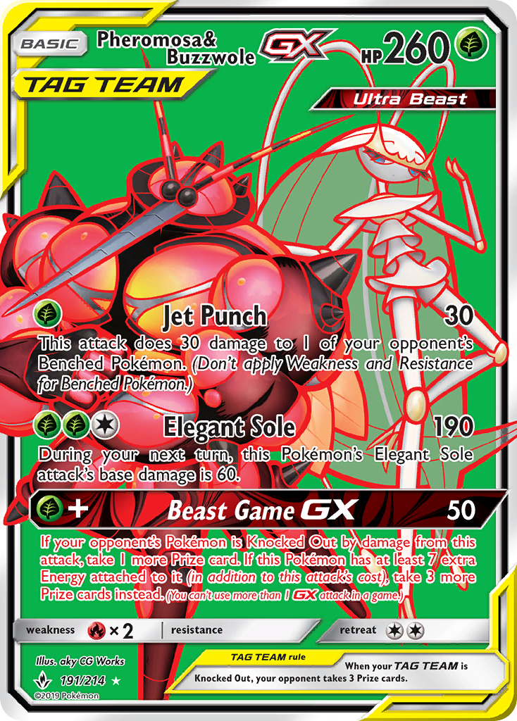 Pheromosa & Buzzwole-GX (English)