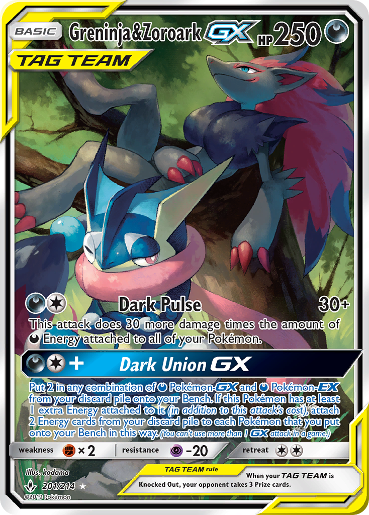 Greninja & Zoroark-GX (English)