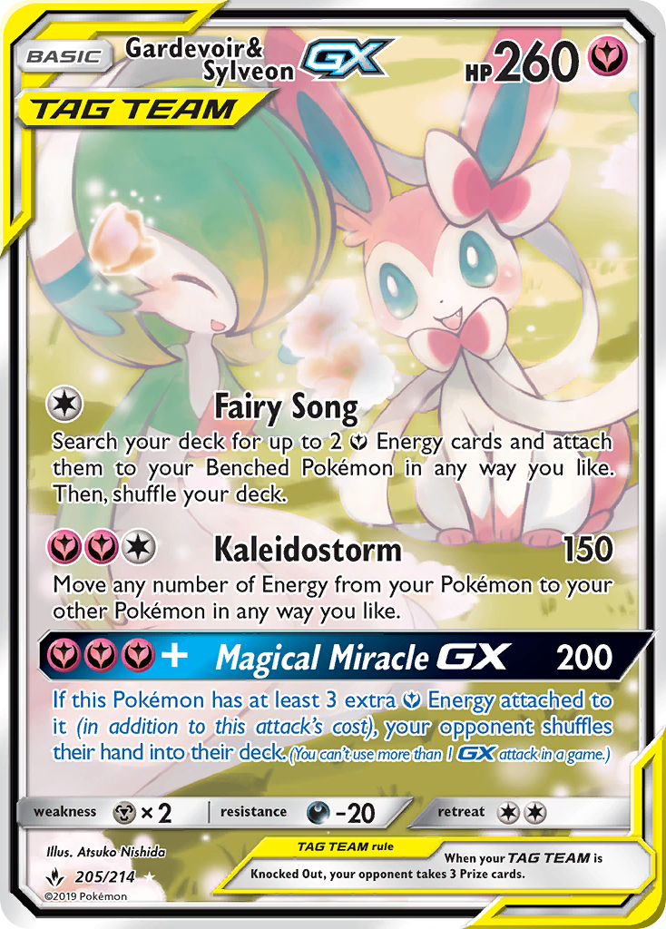 Gardevoir & Sylveon-GX (English)