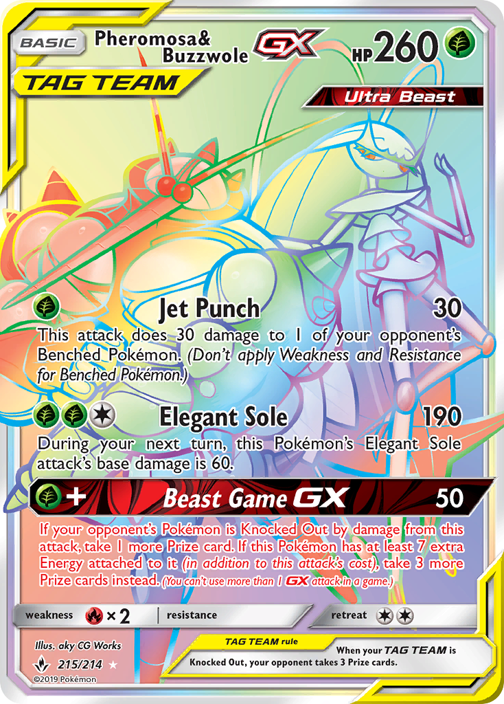 Pheromosa & Buzzwole-GX (English)