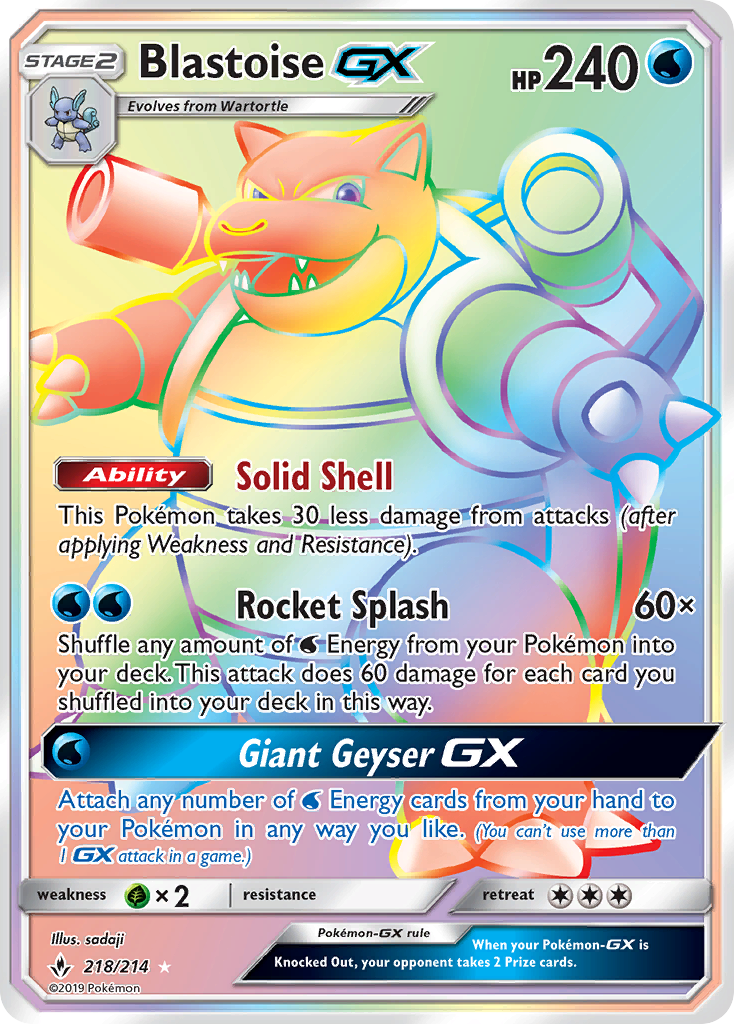 Blastoise-GX (English)