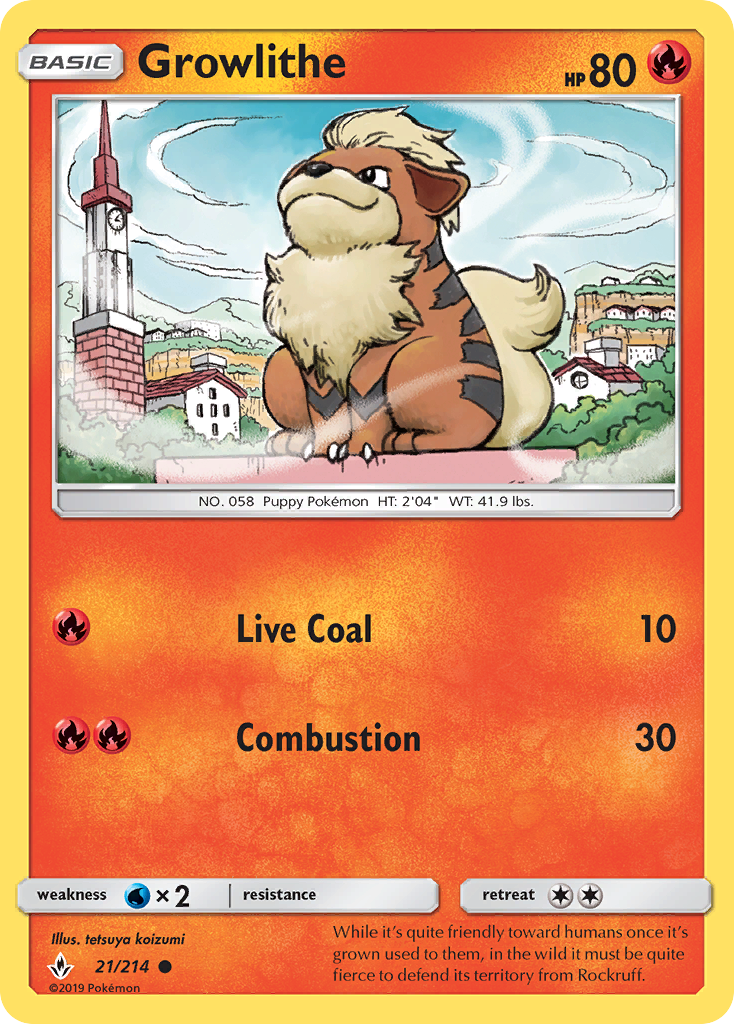Growlithe (English)