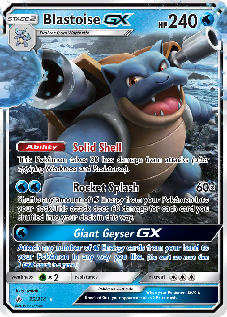 Blastoise-GX (English)