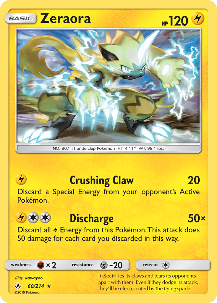 Zeraora (English)