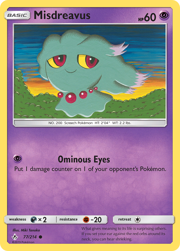 Misdreavus (English)