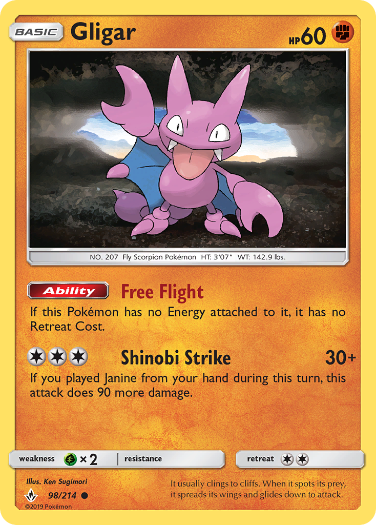 Gligar (English)