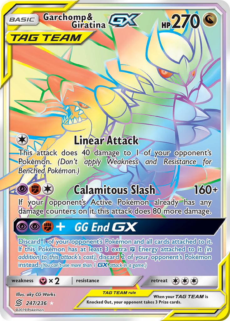 Garchomp & Giratina-GX (English)