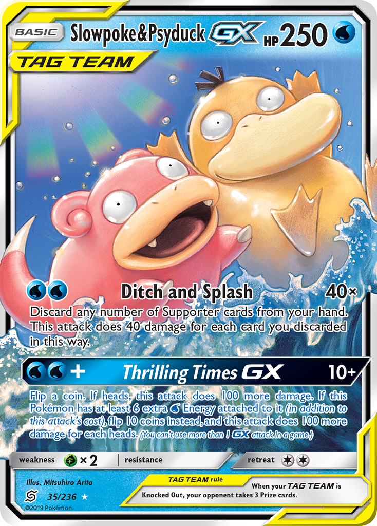 Slowpoke & Psyduck-GX (English)