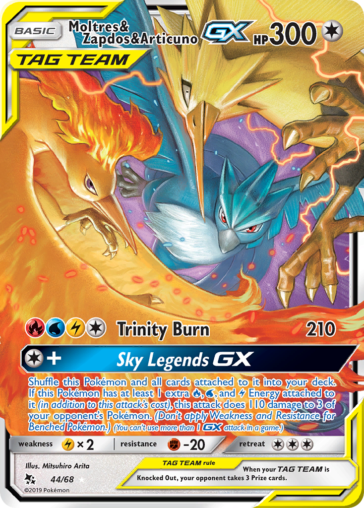Moltres & Zapdos & Articuno-GX (English)