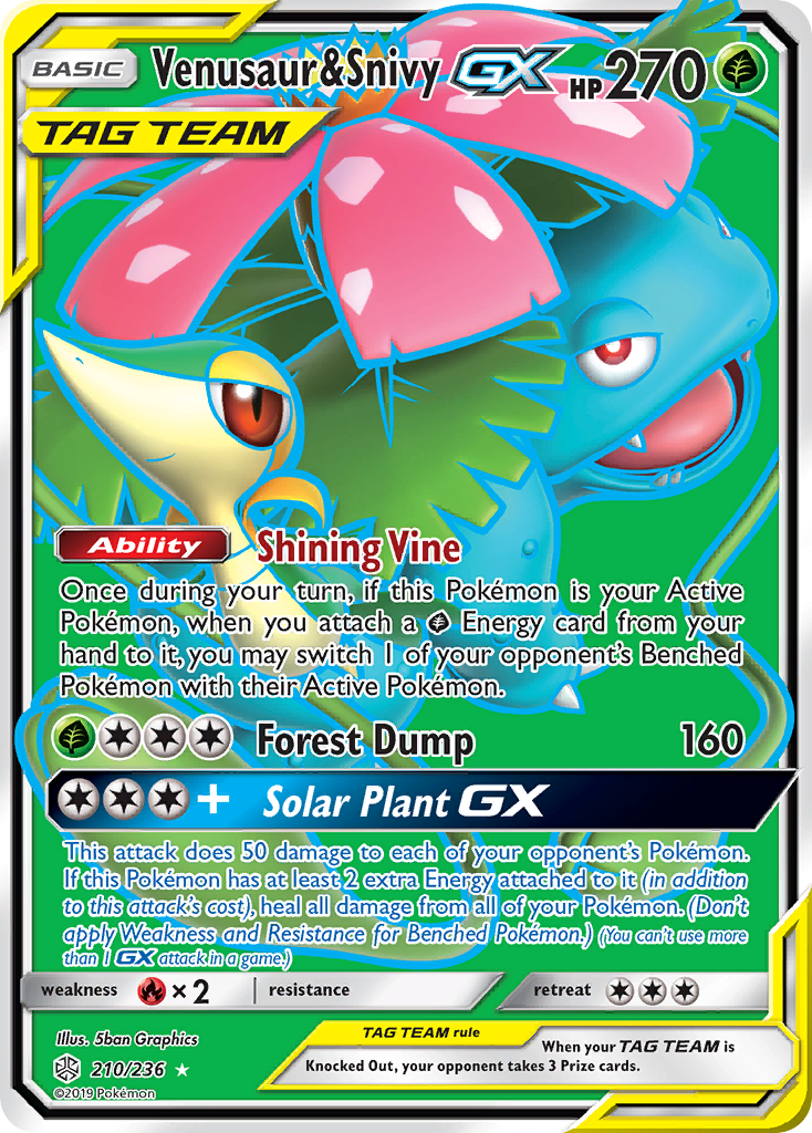 Venusaur & Snivy-GX (English)