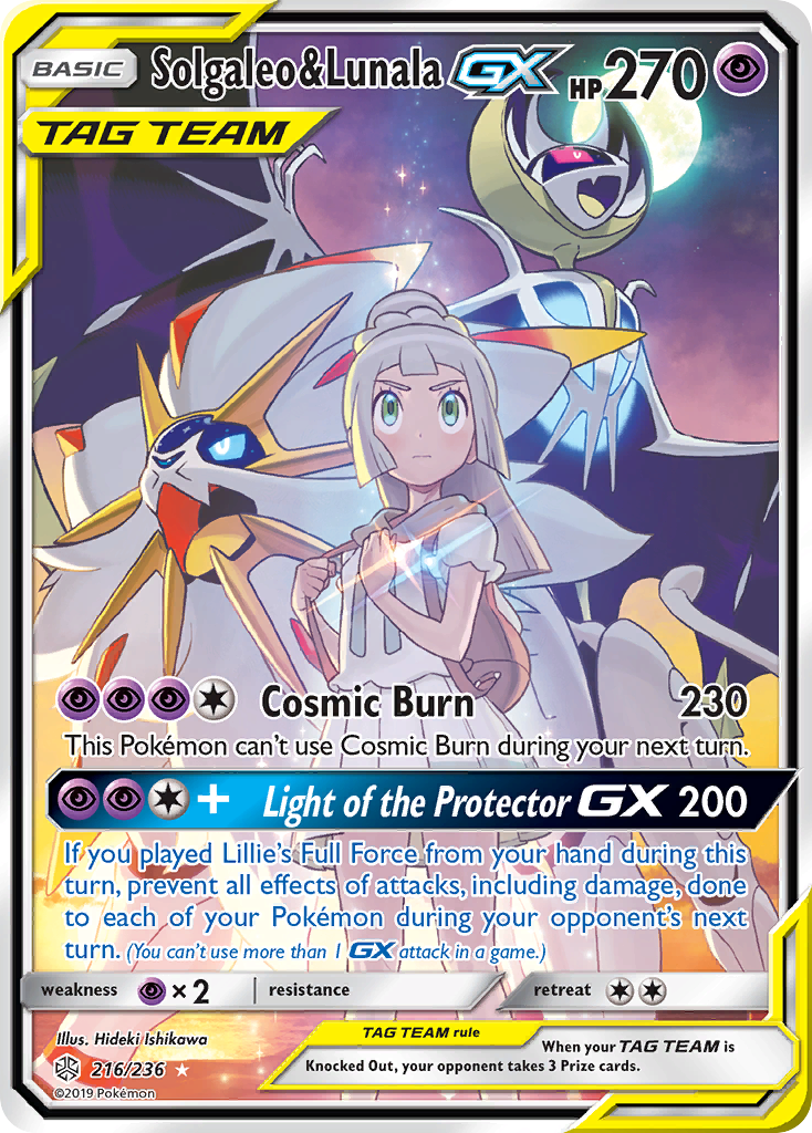 Solgaleo & Lunala-GX (English)